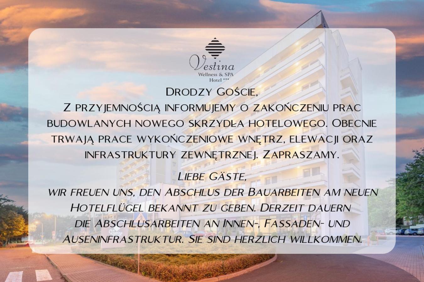 Vestina Wellness & Spa Hotel Miedzyzdroje Buitenkant foto